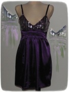 Niebieska sukienka dzianinowa 36