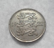 Estonia I Republika 5 marek marka 1922 KM#3 Men. Aron Hirsch Berlin Rzadkie