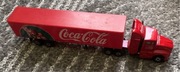 Kolekcjonerska metalowa świąteczna ciężarówka Coca-Cola