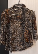 Koszula zebra damska kobieca orsay M