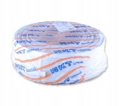 PRZEWÓD KABEL YDYpżo 5x2,5 płaski biały NKT 100m