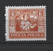 Fi 156b** B1 duża pięść GÓRNY ŚLĄSK 1922 gw. Schmutz