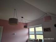 Lampa sufitowa "pająk" 