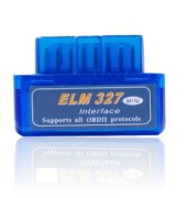 ELM 327 Mini Bluetooth v2.1 OBD II Niebieski