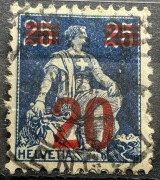 Szwajcaria, HELVETIA, Mi.161