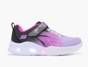 Oryginalne nowe buty skechers s-lights fioletowe 32 swiecące