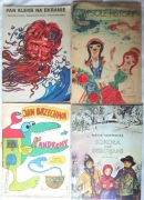 4x WESOŁE HISTORIE Zarembina, ANDRONY Brzechwa SZKOŁA NAD OBŁOKAMI Kownacka