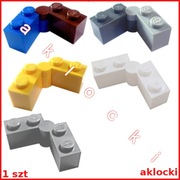 LEGO 3830 3831 3830c01 ZAWIAS 1x4 biały żółty niebieski/brąz j.szary j/c.sz