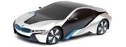 BMW I8 R/C ZDALNIE STEROWANY SAMOCHÓD AUTO NA PILOTA 1:24 SREBRNY