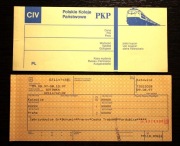 BILET CIV KATOWICE - PRAHA 1997