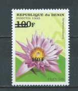 Benin 2000 -Michel 1276 -opt 150f auf 100f -ovp-surcharged - kwiat - czysty