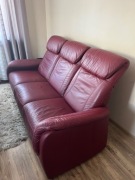Sofa trzyosobowa skóra naturalna, Etap Sofa 