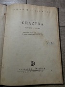 Książka Grażyna lektura z 1949 roku