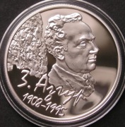 Białoruś 10 rubli 2008 - Azgur Zair - srebro - stan menniczy , 3000 sztuk !