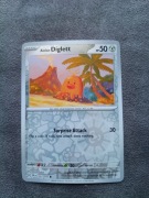 REVERSE HOLO Alolan Diglett 122/191 Karta POKEMON TCG S&V Surging Sparks