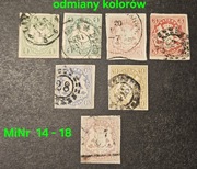 *** BAYERN KreuZer MiNr 14 - 18 *** ALT DeutsCHLand *** Serie ***