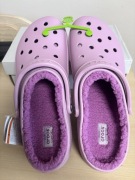 crocs nowe z metką crocsy z futerkiem
