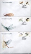 FDC,3632-3637,owady wodne
