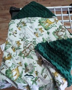 BABYMAM KOCYK MINKY FOTELIKA NOSIDEŁKA Z KAPTUREM