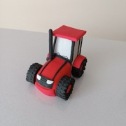 Traktor dekoracje cukrowe 