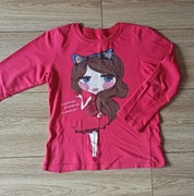 MAGO Bluzka dla dziewczynki, długi rękaw, r. 122