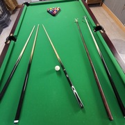 Stół bilardowy 9stopowy, jedna płyta kamienna, home+ premium kij R.O'S