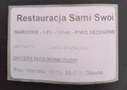 Marcowe browar Sami Swoi Głowno