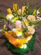 Stroik wielkanocny na stół