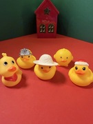 Zestaw kaczuszek kąpielowych – 4 komplety