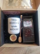 Prezent na dzień Nauczyciela MINI BOX zestaw prezentowy kubek napis Trzeba