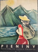 Pieniny. Panorama ze szczytu Palenicy. E. Moskała, 1963