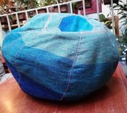  orientalna pufa do medytacji