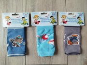 YO! NAKOLANNIKI OCHRANIACZE BAWEŁNIANE do raczkowania 3 pary