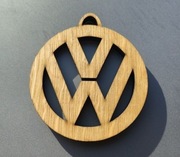 Logo Volkswagen drewniane camper dodatek
