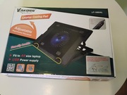 Podstawka chłodząca do laptopa VAKOSS 17 cali LF-1860AL Czarna