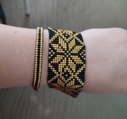 Bransoletka z koralików 