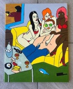 obraz PATOCELEBRYTA / sztuka współczesna