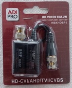 HD video balun 8MP WBXHDBP1 konwerter skrętka BNC CVI/AHD/TVI