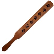 Packa BDSM wykonana z drewna śliwkowego. Palone łapy kocie.