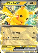 Pokemon TCG Pikachu EX 028/131