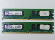 Pamięć RAM DDR2 DDRII 2 x 1GB Kingston KVR800D2N6K2/2G kit