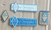 BAŁTYK GDYNIA - ZESTAW 4 ODZNAKI
