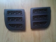 Zatyczki zaślepki kratki halogenów Ford Fusion wersja poliftowa