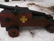 Replika armaty wałowej - fortecznej