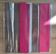 Okładka na zeszyt książkę mix kolor 8 szt.