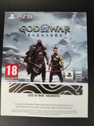 God of War Ragnarok Ps5 Playstation 5 Kod cyfrowy zdrapka