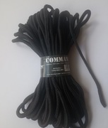 Lina Linka PARACORD TAKTYCZNA UNIWERSALNA 5mm x15 m 220kg MIL-TEC CZARNA