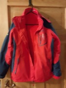 Nowa kurtka sportowa, narciarska, polar, wiatrówka 3 w 1.  Rozmiar S