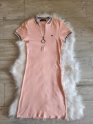 Morelowa sukienka Tommy Hilfiger M śliczna letnia sukienka