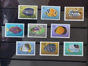 !!! POLSKA RYBY TROPIKALNE 9szt... KOMPLETNA _SERIA...KASOWANE*!!!